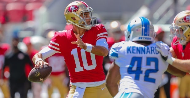 Jimmy Garoppolo 'Dying to Get' WR Jalen Hurd on the Field