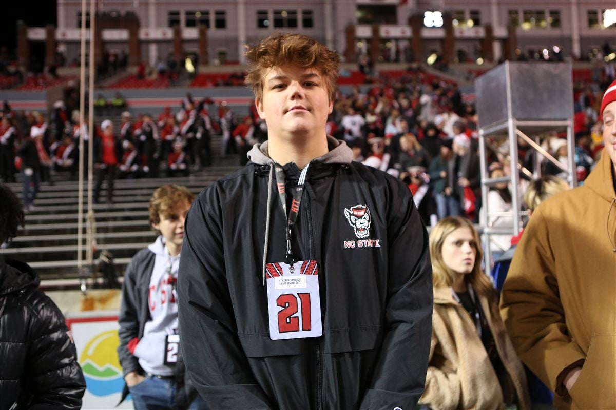Legacy OT Charlie Symonds goes in-depth on NC State official visit