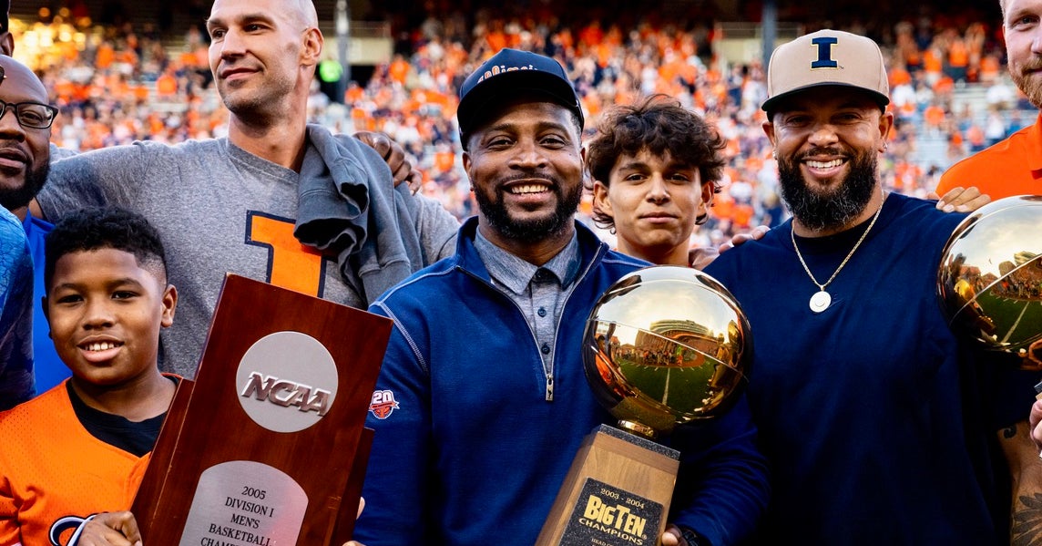 ‘You become a rock star': Iconic 2004-05 Illini get hero's welcome in return to Champaign for 20-year reunion