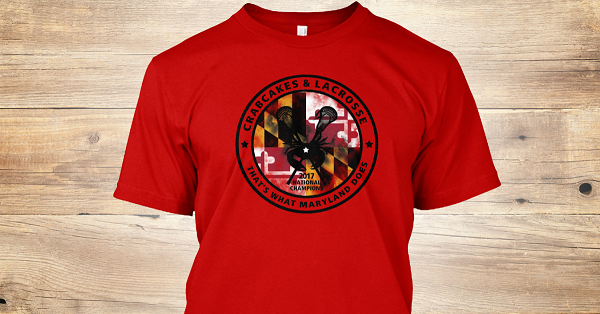 under armour maryland t shirt