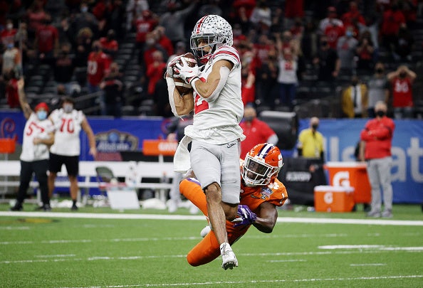 Former Ohio State WR Chris Olave gets rookie camp jersey number