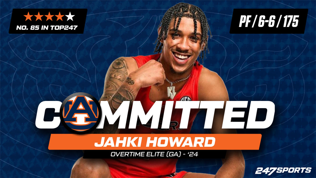 High-flying forward Jahki Howard commits to Auburn