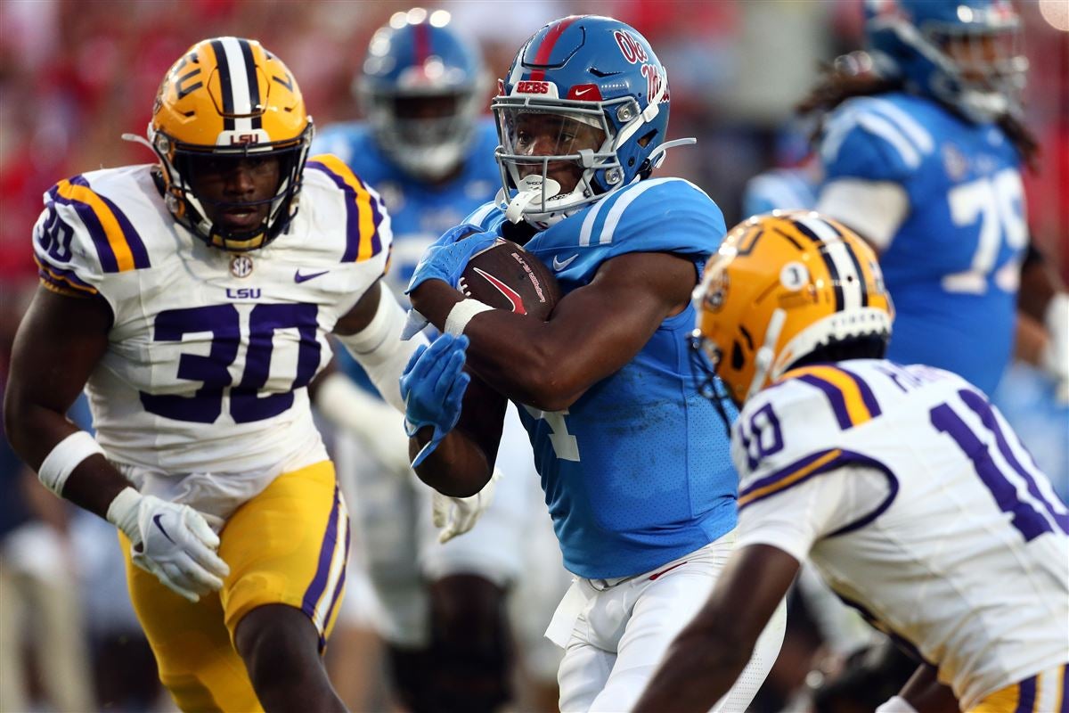 How LSU graded out with PFF in loss to Ole Miss