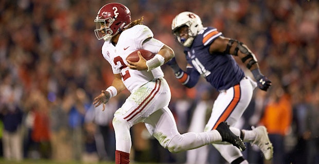 Jalen Hurts Says Cam Newton Called to Pitch Auburn in 2018