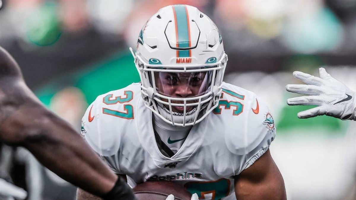 Chase Edmonds in Miami Dolphins' running back with Gaskin, Mostert, Ahmed