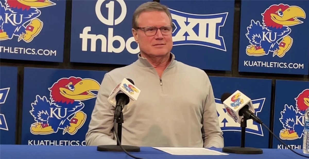 WATCH: Hunter Dickinson, Bill Self Look Ahead To KU's Game At Oklahoma