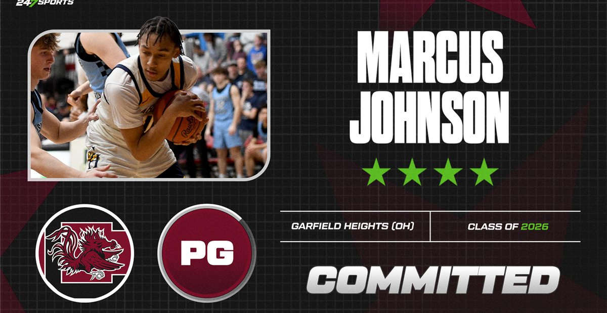 Four-star guard Marcus Johnson following cousin’s footsteps to South ...