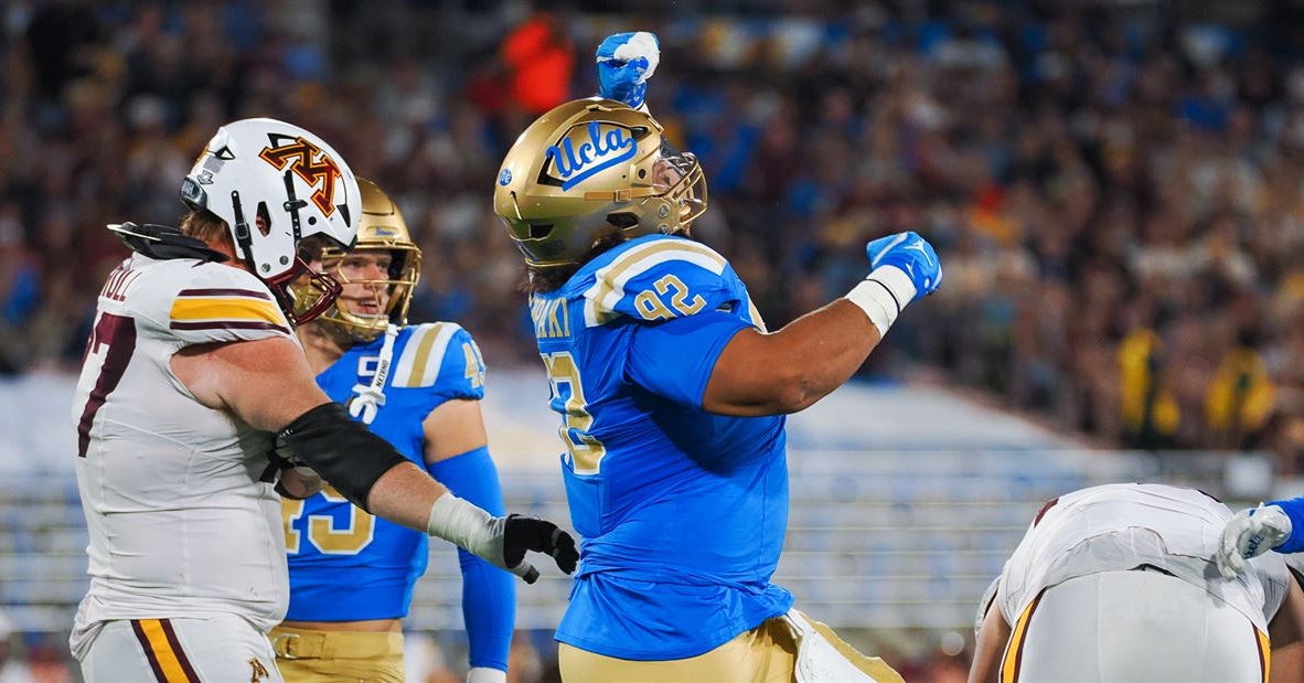 UCLA defensive lineman Siale Taupaki returning in 2025 for final season
