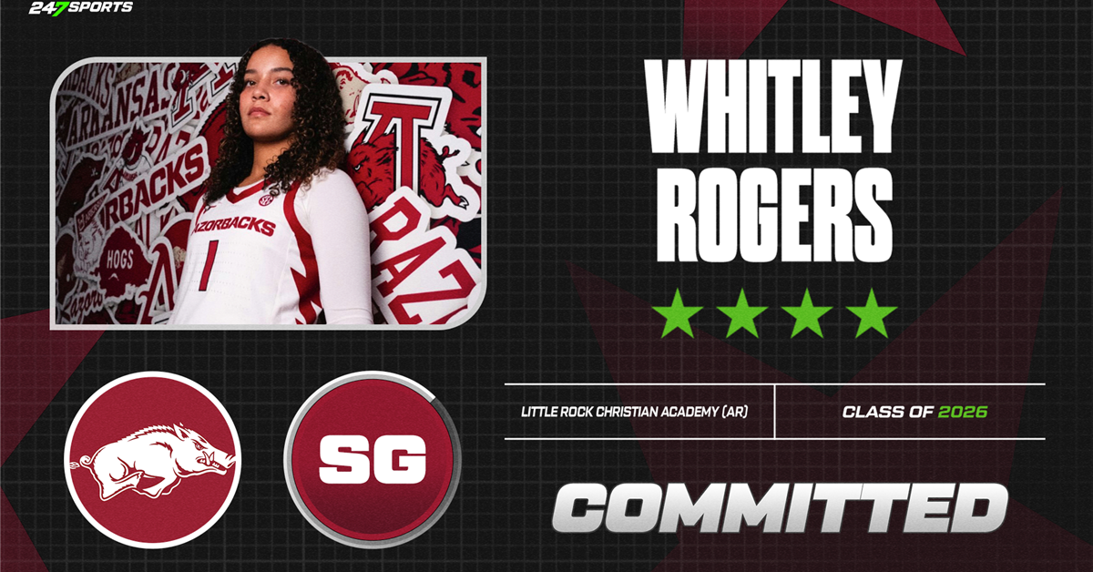 No. 34 ranked Whitley Rogers commits to Arkansas, stays home