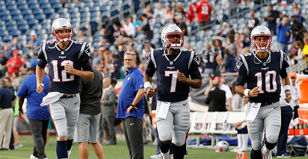 Jimmy Garoppolo, Jacoby Brissett Have Fun With Tom Brady's Absence From  White House Visit - CBS Boston