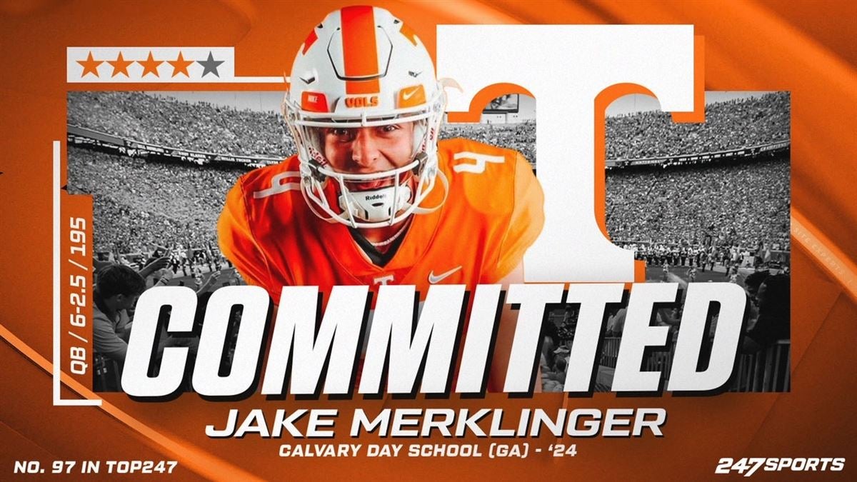 Top247 QB Jake Merklinger commits to Tennessee