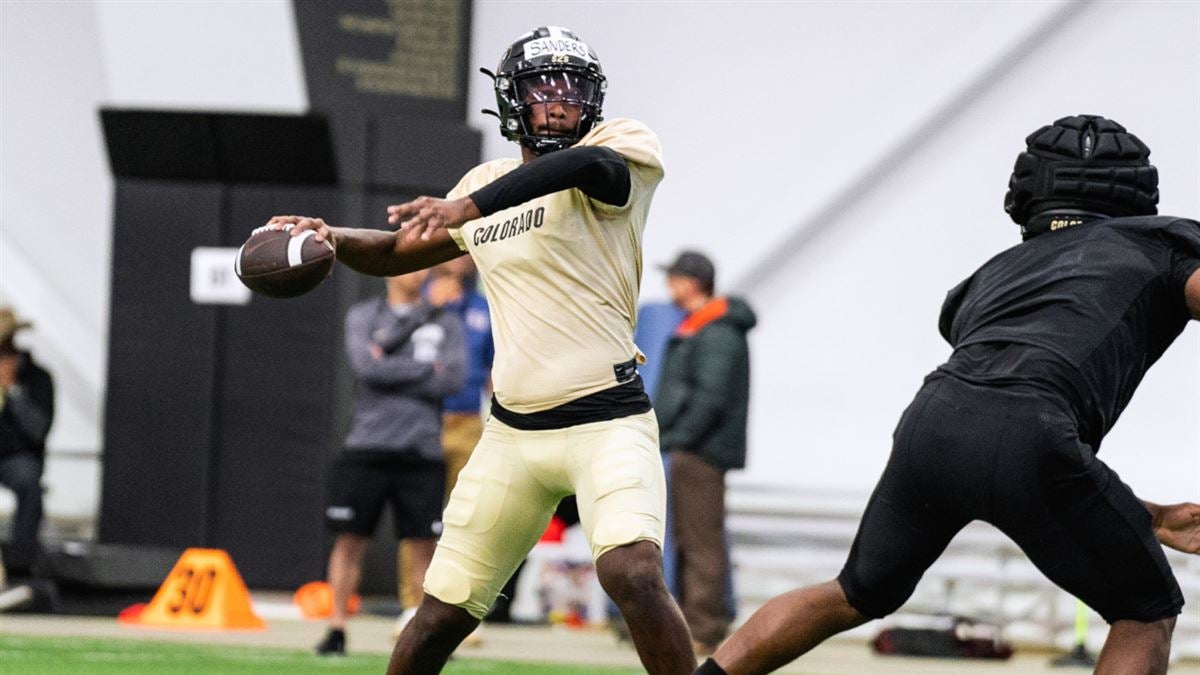 Buffaloes quarterback Shedeur Sanders continues to grasp Sean Lewis' up-tempo offense