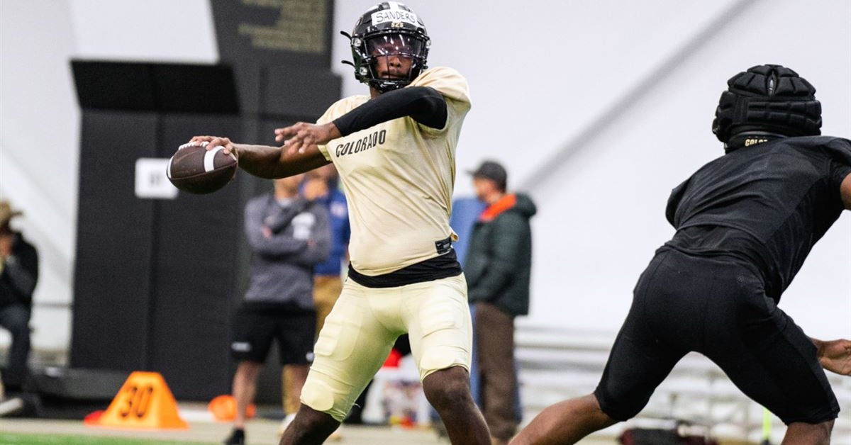 Buffaloes quarterback Shedeur Sanders continues to grasp Sean Lewis' up-tempo offense
