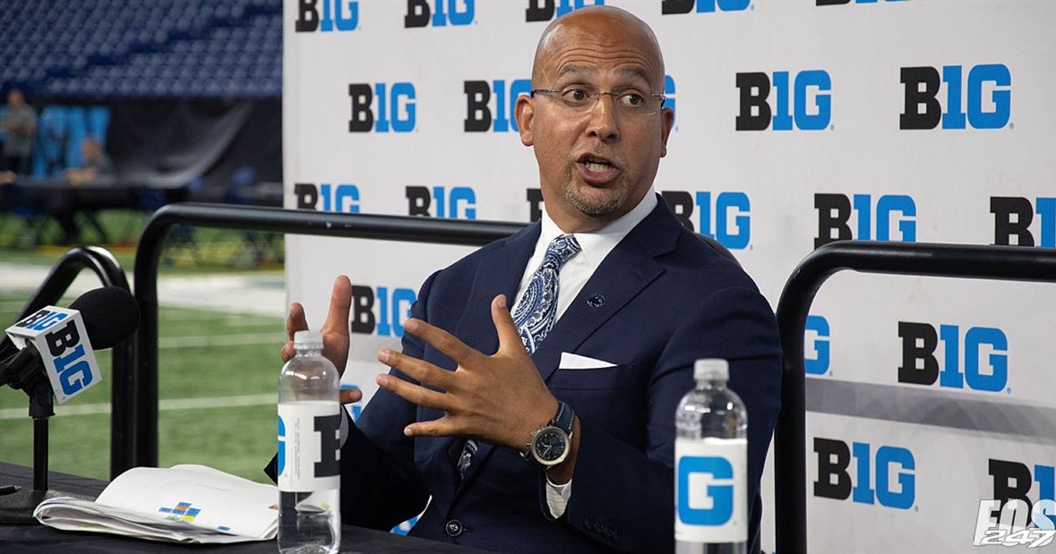 WATCH James Franklin's full Big Ten Media Days breakout presser