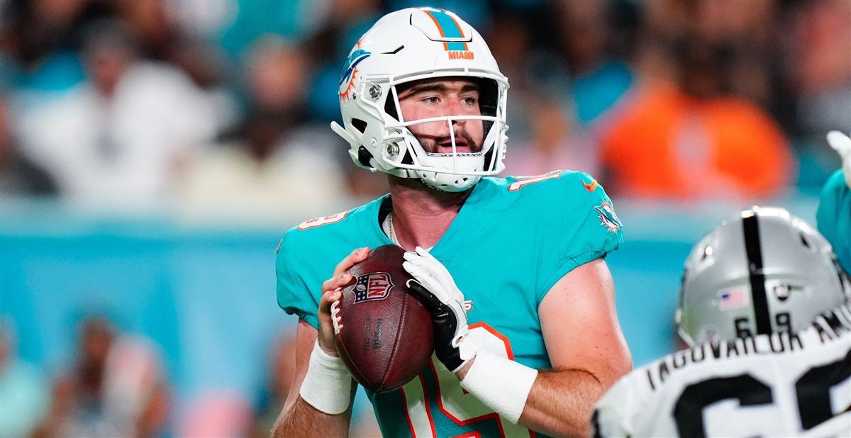 Who Is Skylar Thompson? Miami Dolphins QB Anticipated To Suit Up for  Saturday