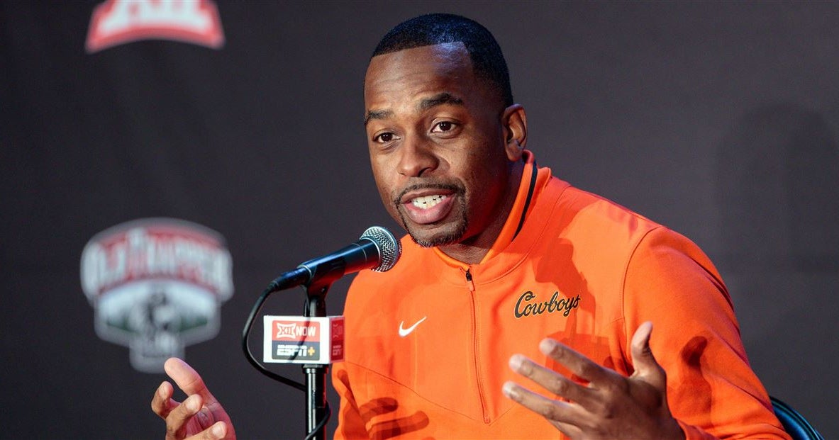 Everything Oklahoma State coach Mike Boynton said at Big 12 Media Day