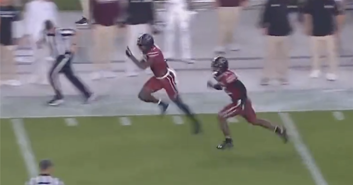 WATCH: Legette takes opening kickoff to the house!