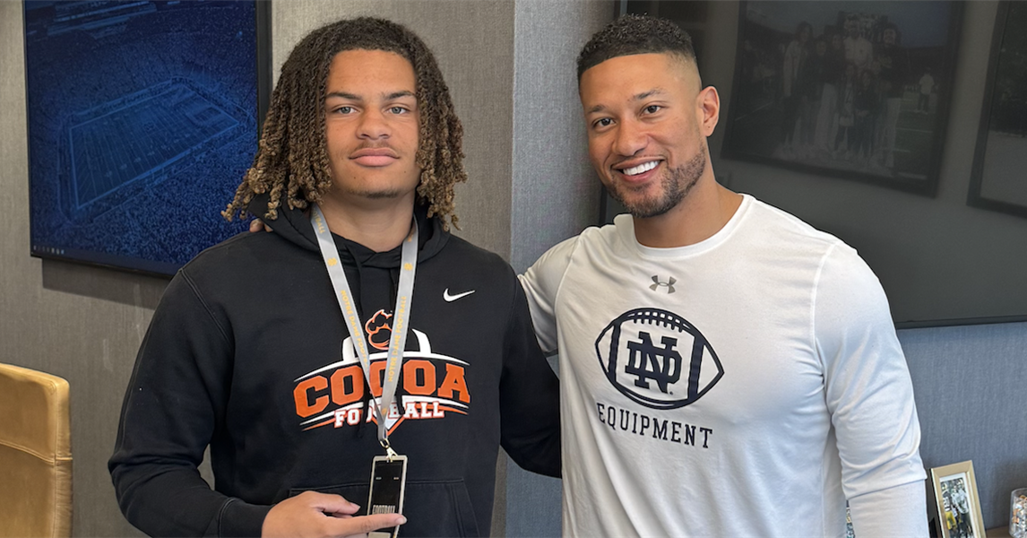 Notre Dame makes a great impression on receiver Jayvan Boggs