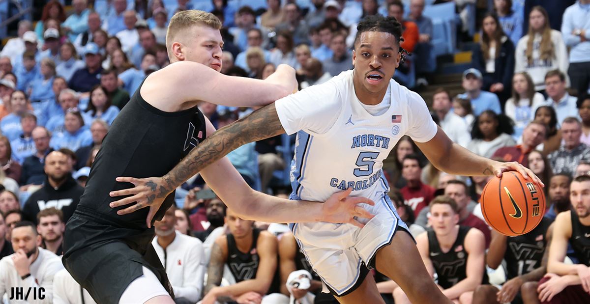 North Carolina Puts Away Virginia Tech for Get-Right Victory