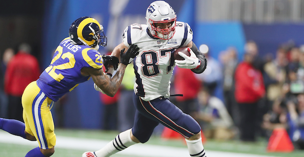 Rob Gronkowski gives confounding response to question about NFL future