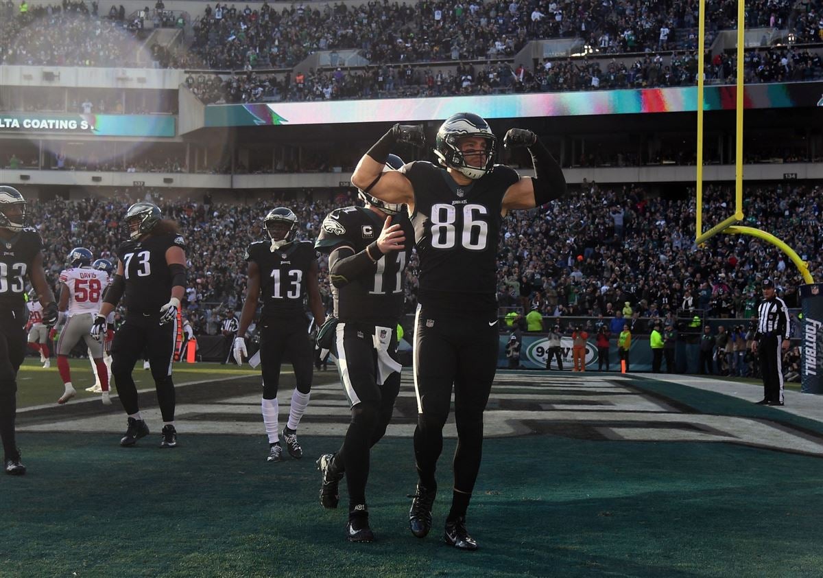 December 7, 2014: Philadelphia Eagles tight end Zach Ertz (86