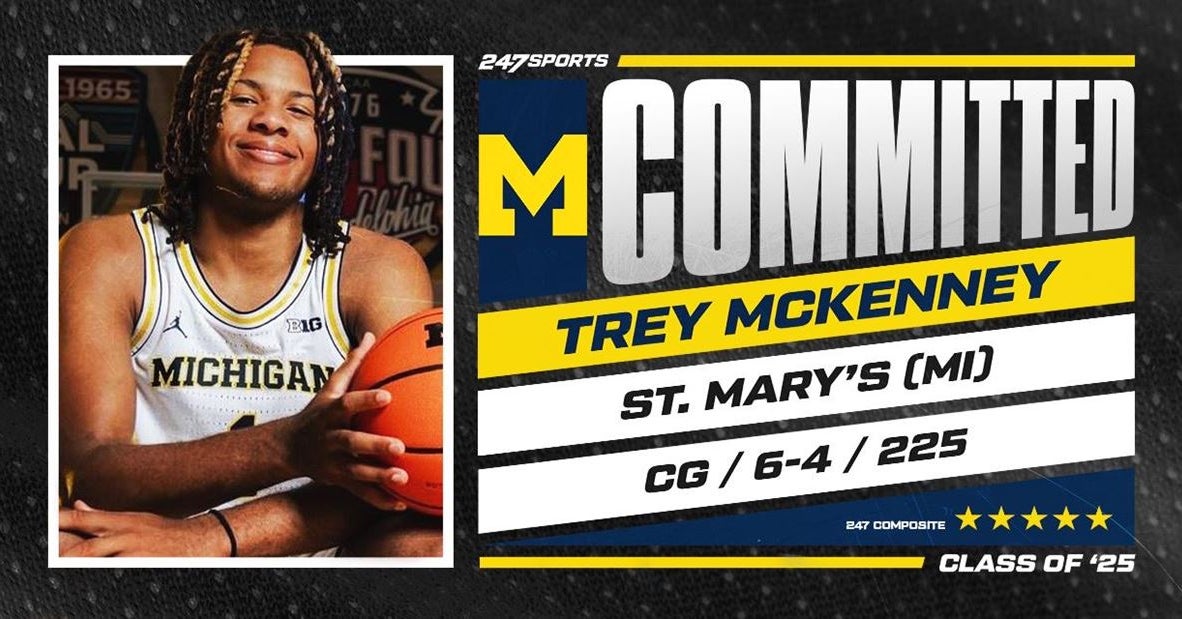 Top 25 senior Trey McKenney commits to Michigan