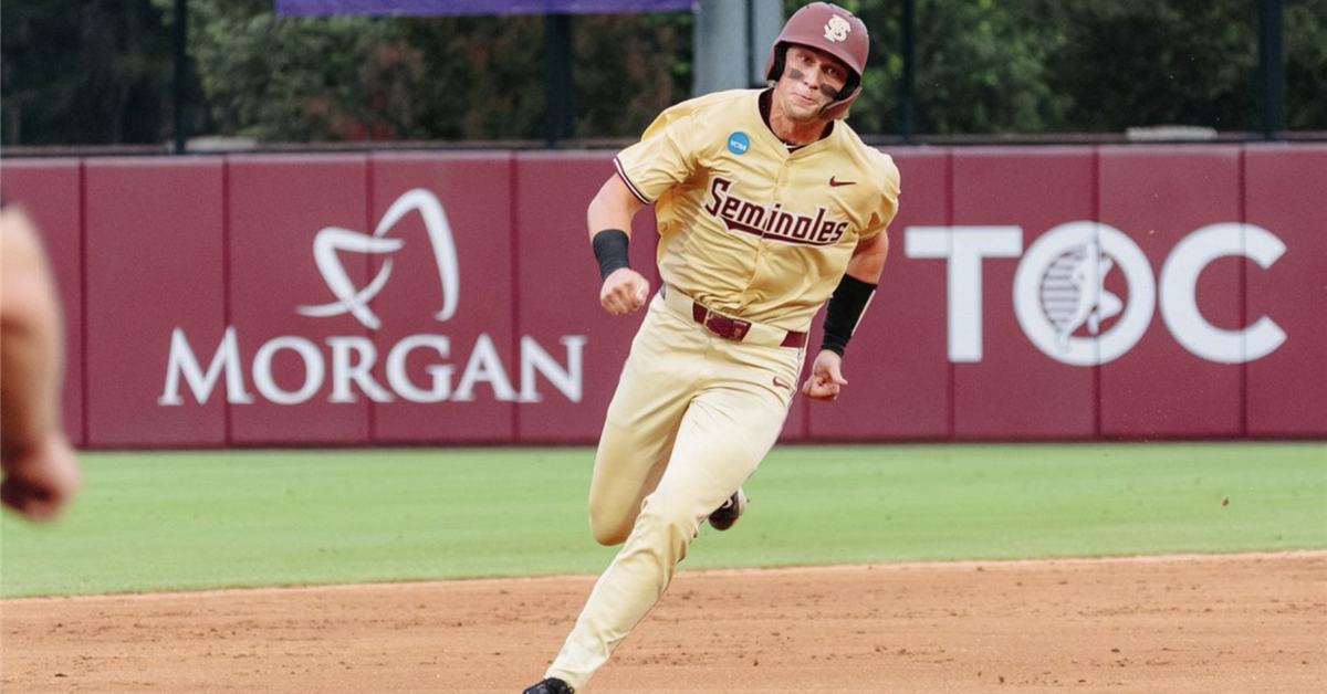 FSU breaks out for three runs in extras to survive second elimination game of the day