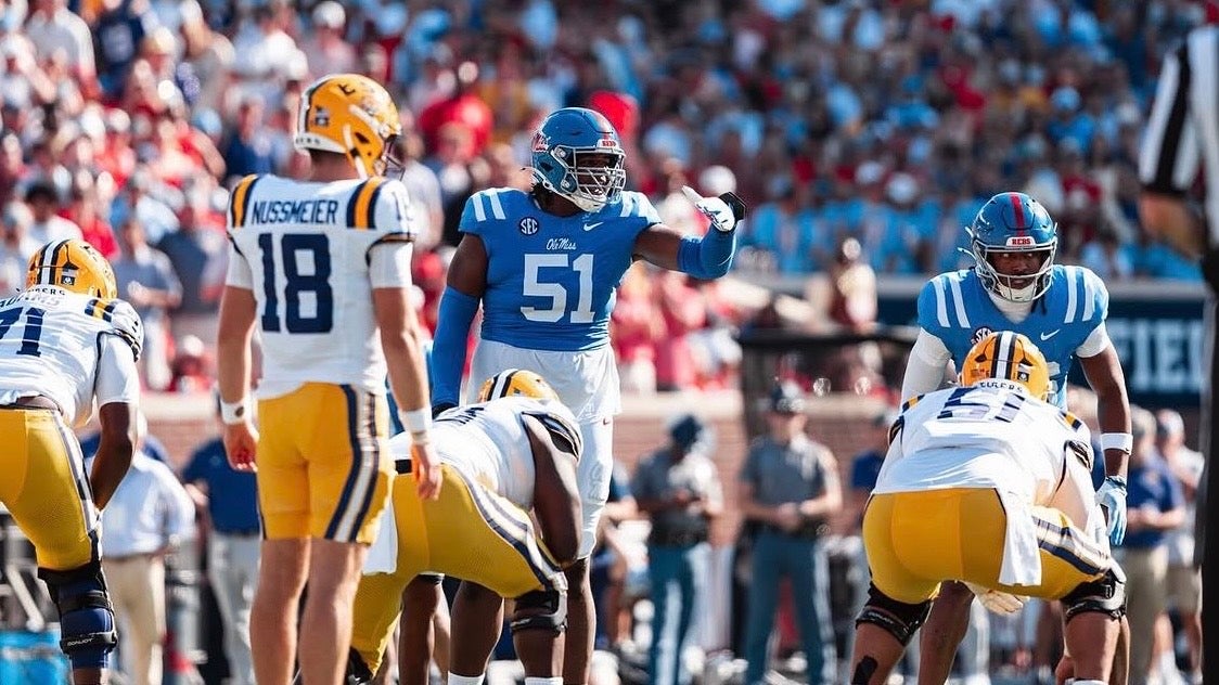 Sources: Ex-Ole Miss defensive lineman Zxavian Harris expected to