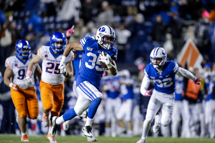 BYU vs. Boise State: Victory Helmet Stickers