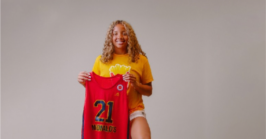 Kymlora Kymora Johnson the first of three Virginia athletes to partner with ...