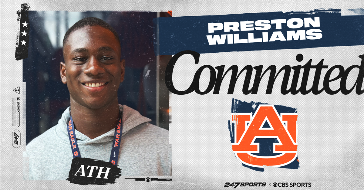 Auburn adds commitment from in-state athlete Preston Williams