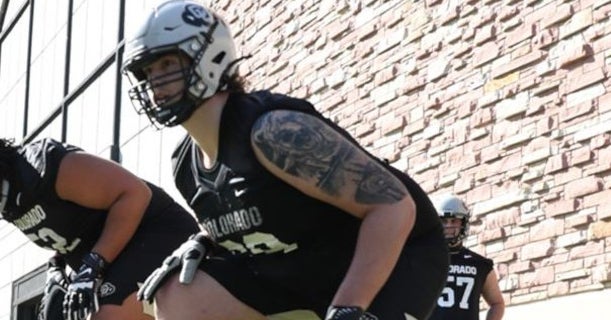 The tallest player in CU football history has worked his way into the mix