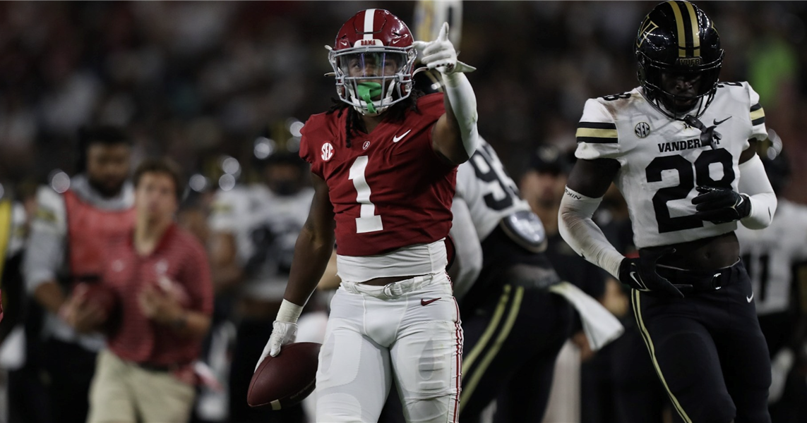 Jahmyr Gibbs hitting his stride at the perfect time for Alabama