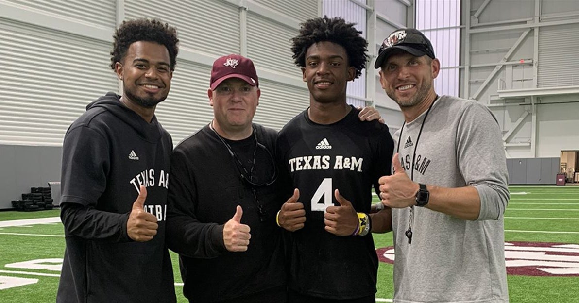 Newest Aggie CB pledge Hakim Frampton says family feel led to early commitment to Texas A&M