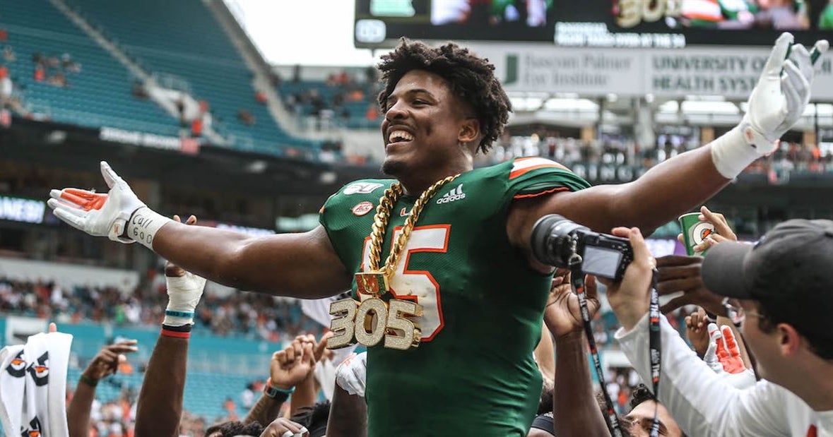 Miami's Gregory Rousseau 'working on everything' ahead of draft