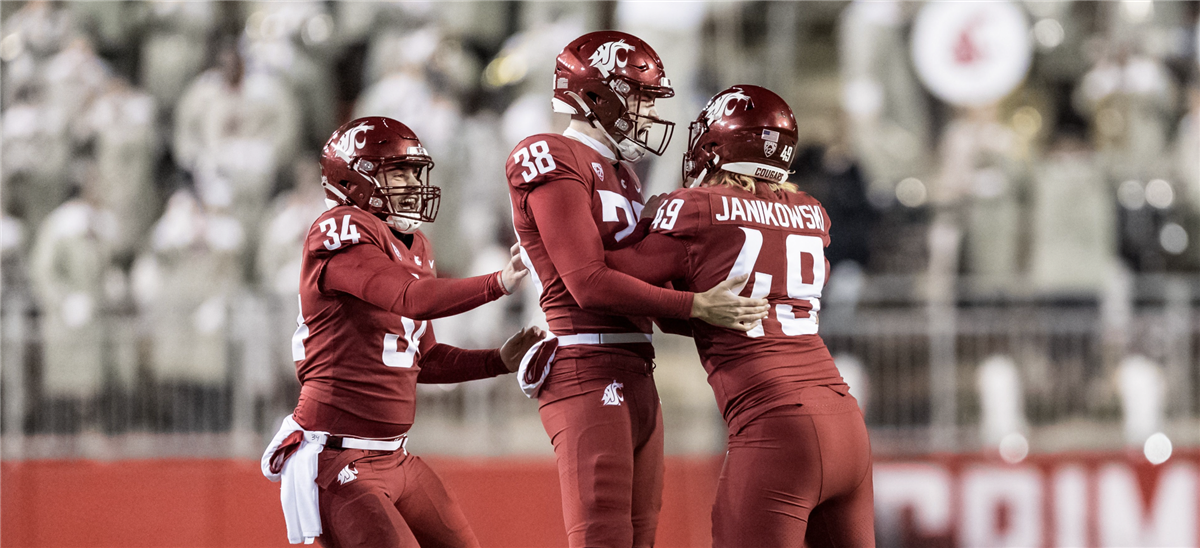 WSU football Dean Janikowski's added leg strength add up