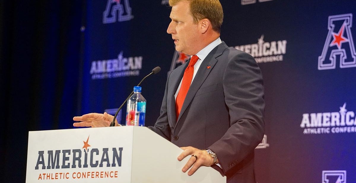 SMU head coach Lashlee focused on this year, AAC during media day