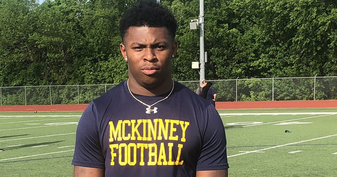 2024 McKinney RB Bryan Jackson talks Texas