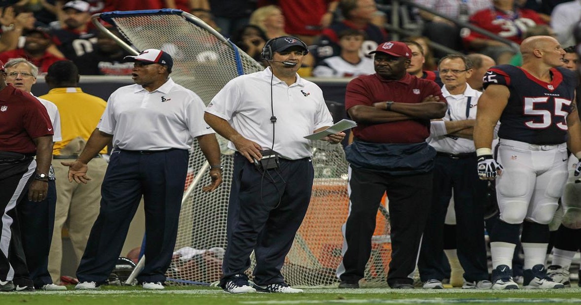 Get to Know the Houston Texans Coaching Staff