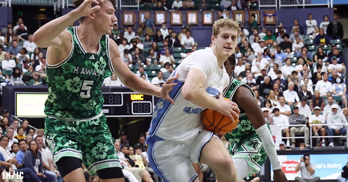 Cade Tyson’s Extra Hawaii Intensity Pleasing for UNC Cade Tyson’s Extra Hawaii Intensity Pleasing for UNC