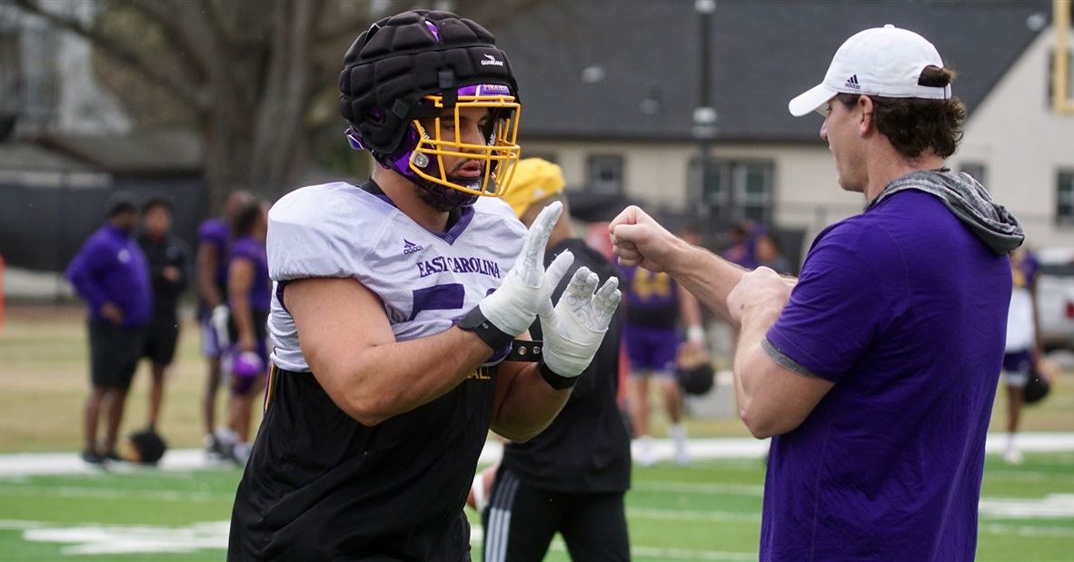 Projecting ECU’s OL depth chart after recent transfer additions