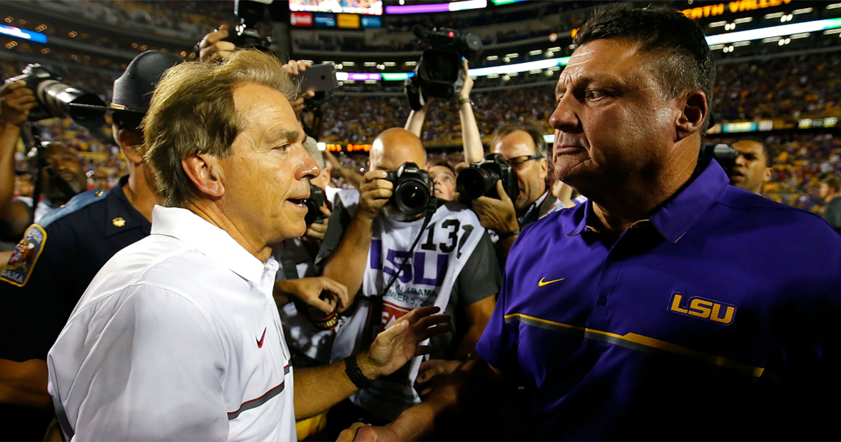 LSU, Alabama won't play at night on CBS