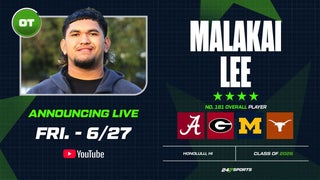 Top247 OT Malakai Lee set to announce commitment Friday on 247Sports YouTube channel, CBS Sports HQ