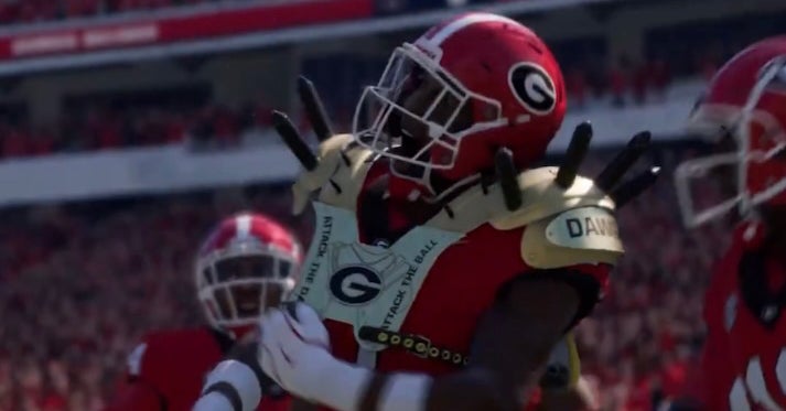 Georgia Bulldogs featured in EA Sports College Football 26 trailer