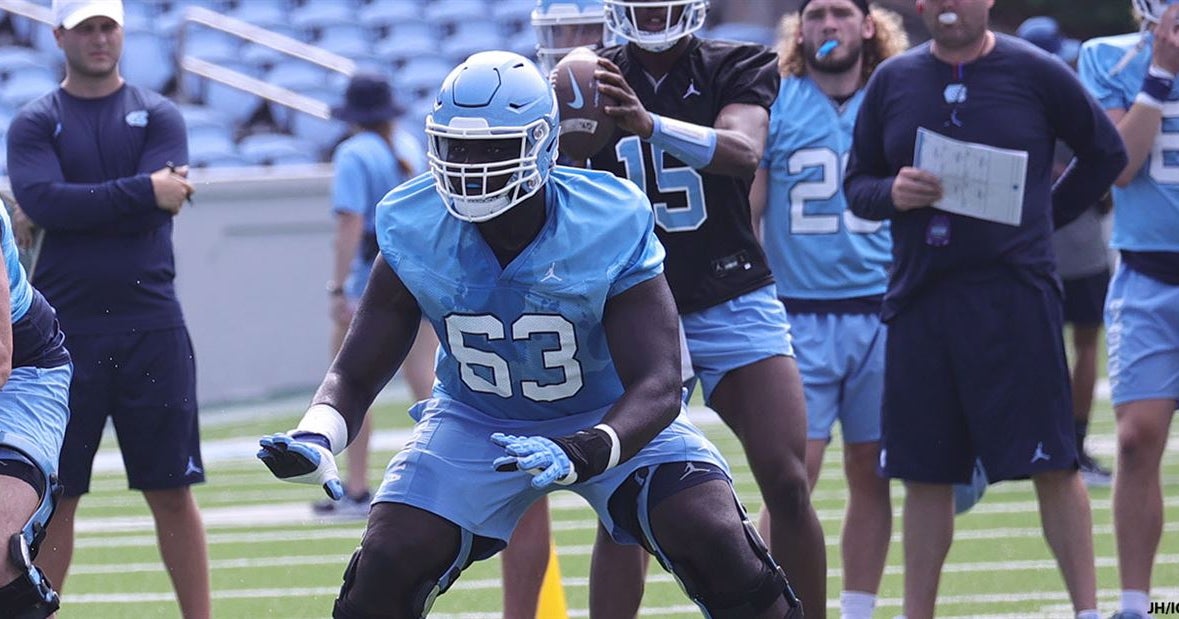 Ed Montilus Embracing Opportunity On UNC's Offensive Line
