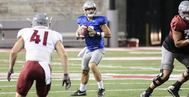 Scrimmage Wsu S Minshew Shines Defense Stiffens In Red Zone