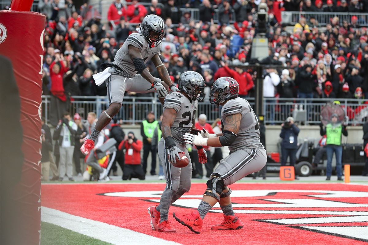 NCAA Football Jersey Ohio State Buckeyes #6 Sam Hubbard Diamond White