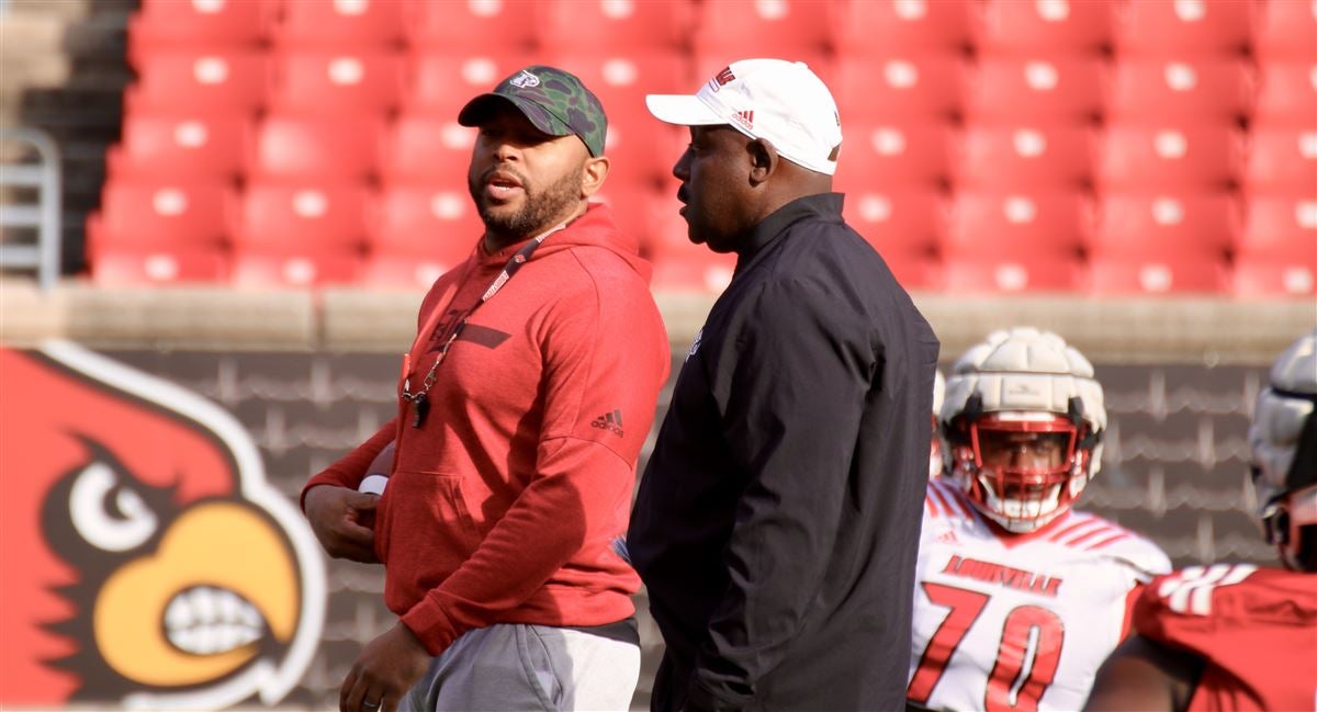 PHOTO GALLERY Louisville football coaching staff during spring ball