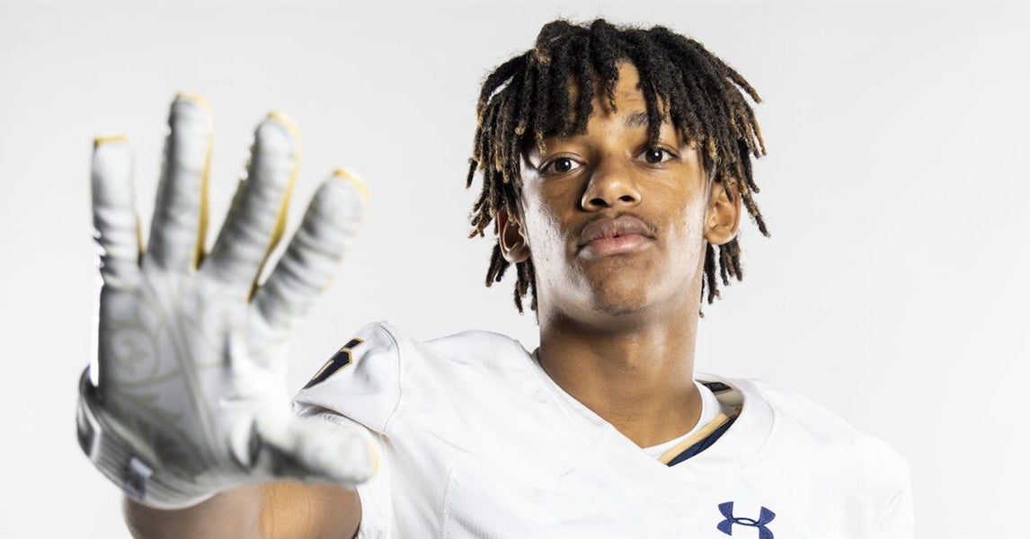 WATCH: Leonard Moore Announces Commitment to Notre Dame