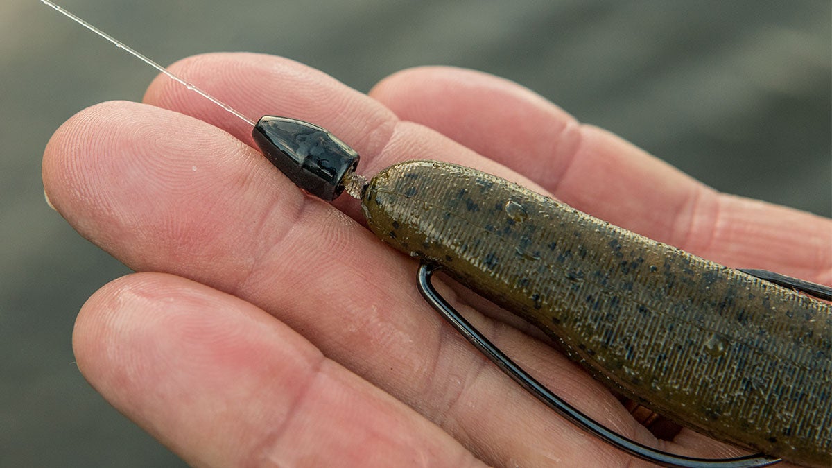 Flipping Soft Jerkbaits for Fall Bass